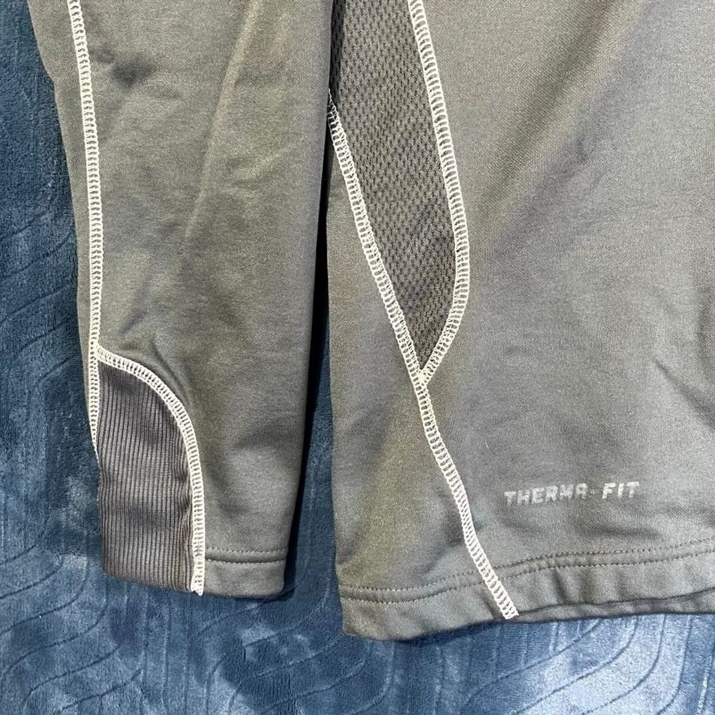Nike Nike Therma Fit Gray New Trier Lacrosse Quarter Zip Pullover Sweater Men Size M Size US M / EU 48-50 / 2 - 2 Thumbnail