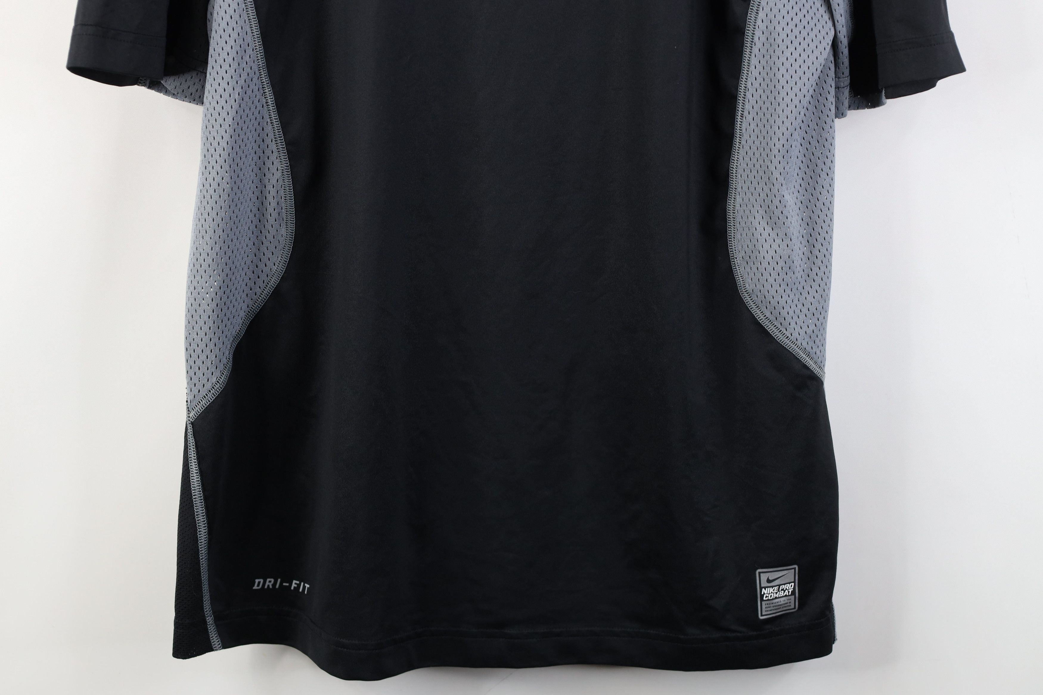 Nike Nike Pro Combat Vented Short Sleeve Training T-Shirt Black Size US L / EU 52-54 / 3 - 3 Thumbnail