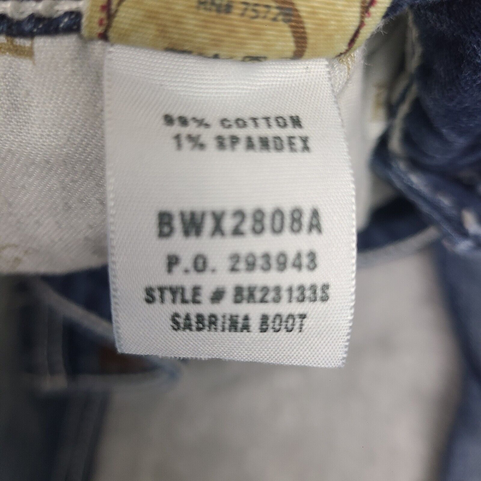 BKE BKE Sabrina Distressed Womens Denim Blue Jeans Waist 29" in Size 29" - 6 Thumbnail