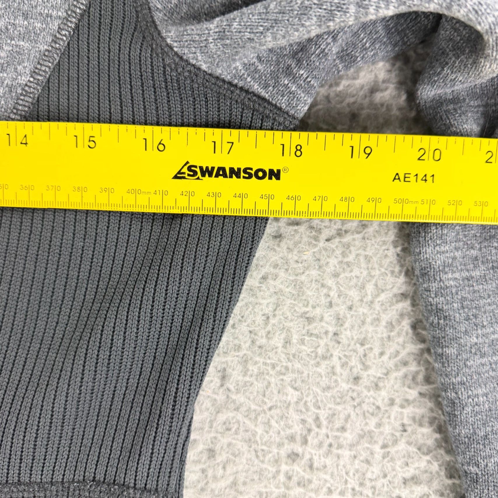 Prana prAna Tobi Ribbed High-Neck Full Zip Jacket Womens Large Gray Long Sleeve Gym Size L / US 10 / IT 46 - 5 Thumbnail