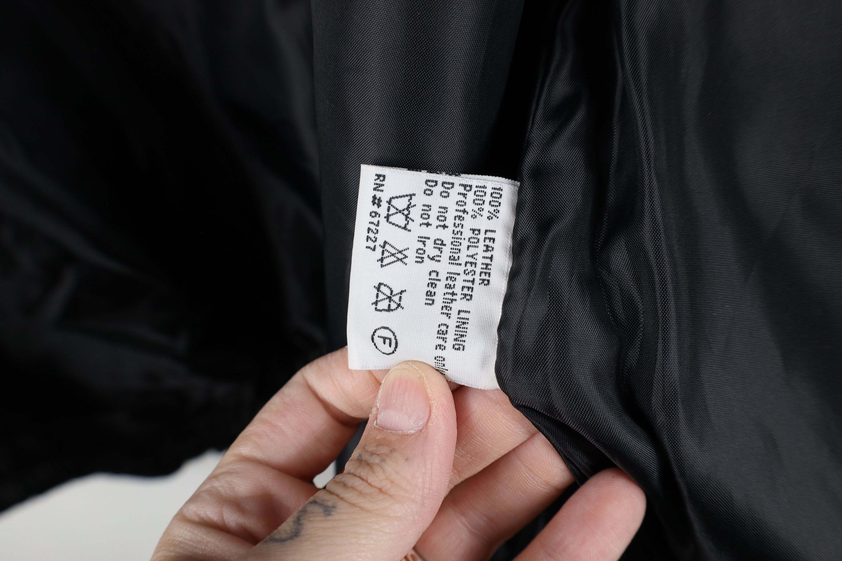 Vintage Vintage 90s Streetwear Patchwork Leather Bomber Jacket Black Size US XL / EU 56 / 4 - 11 Thumbnail