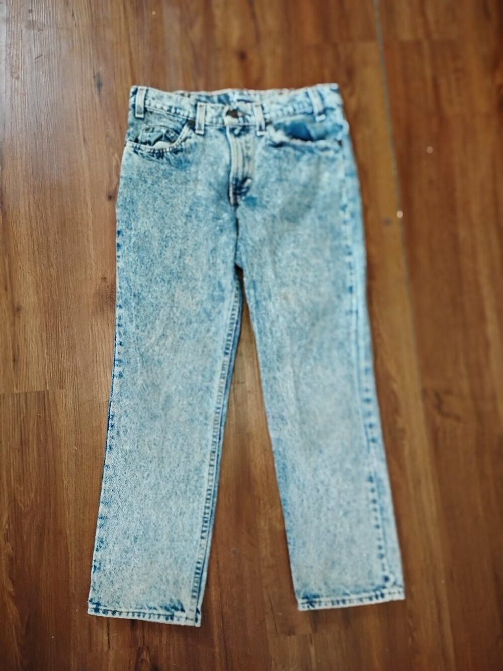 Levi's Vintage Levi's Acid Wash Denim Jeans Orange Tab Size US 31 - 3 Thumbnail