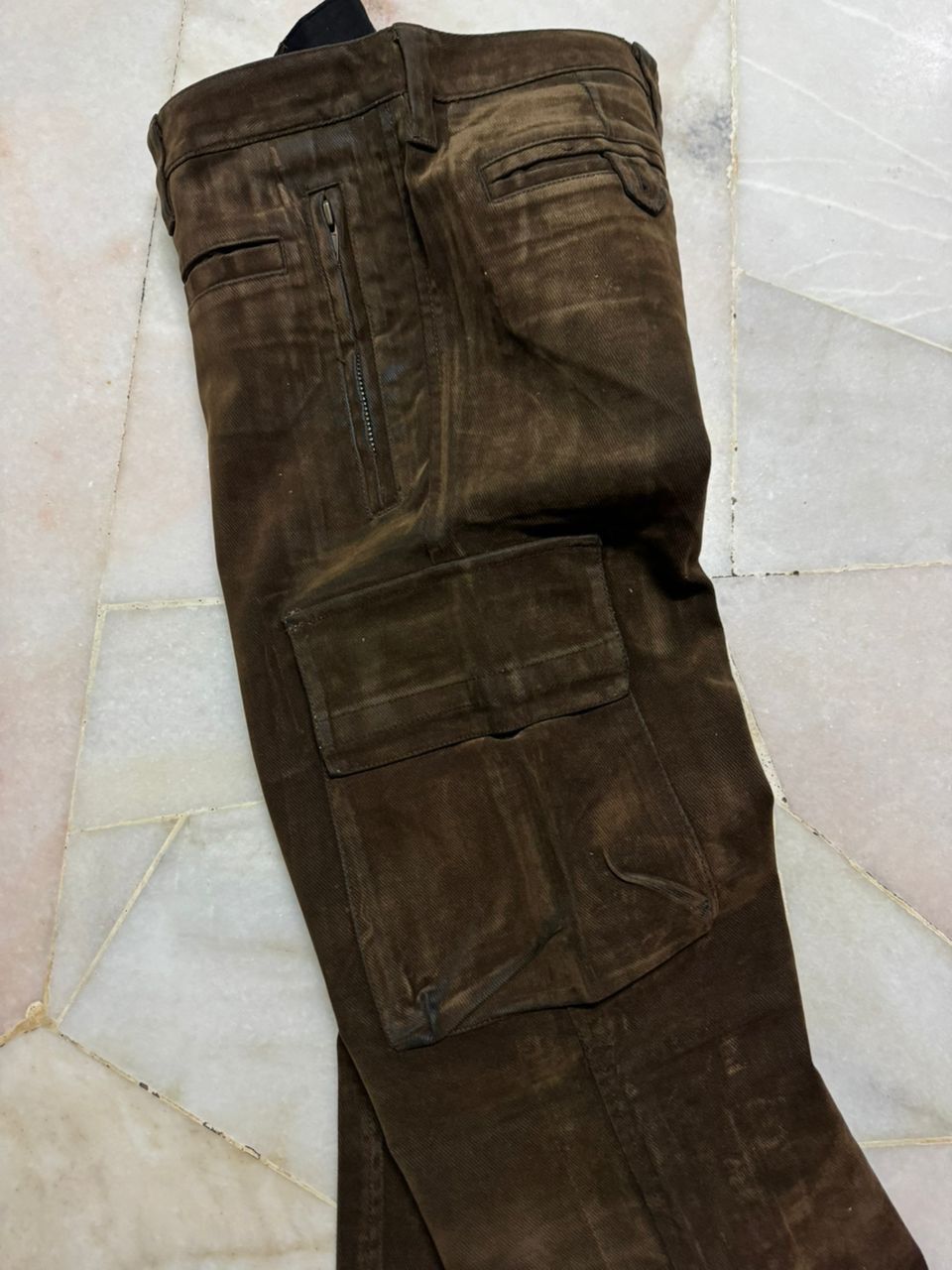 Comme Ca Ism 💥Insane💥90s Comme Ca Ism Wax Velvet Multipocket Sick Cargo Size US 28 / EU 44 - 14 Thumbnail