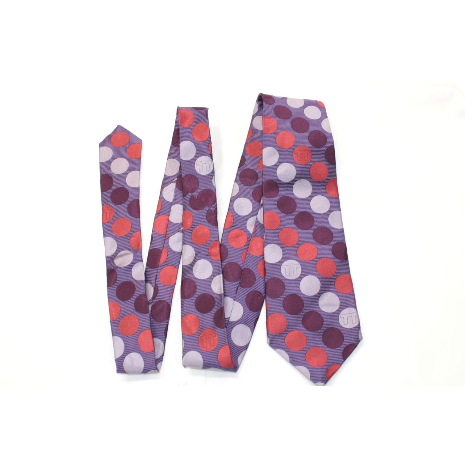 Lee VINTAGE Lee Allison 4 in Hand Purple Silk Men's Necktie Naughty Hidden Message Tie Size ONE SIZE - 2 Thumbnail