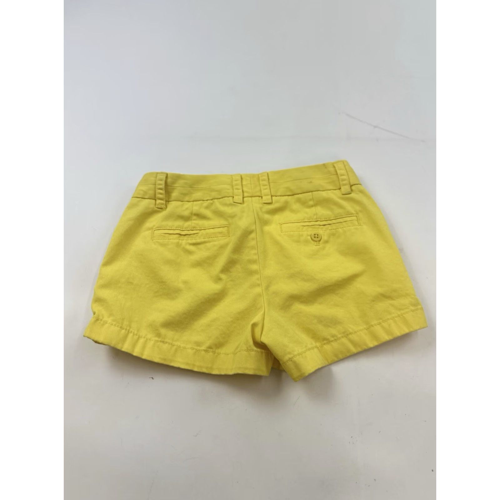 J.Crew J.Crew Chino Shorts Women’s 0 Yellow Preppy Golf Casual Size 25" / US 0 / IT 36 - 2 Thumbnail