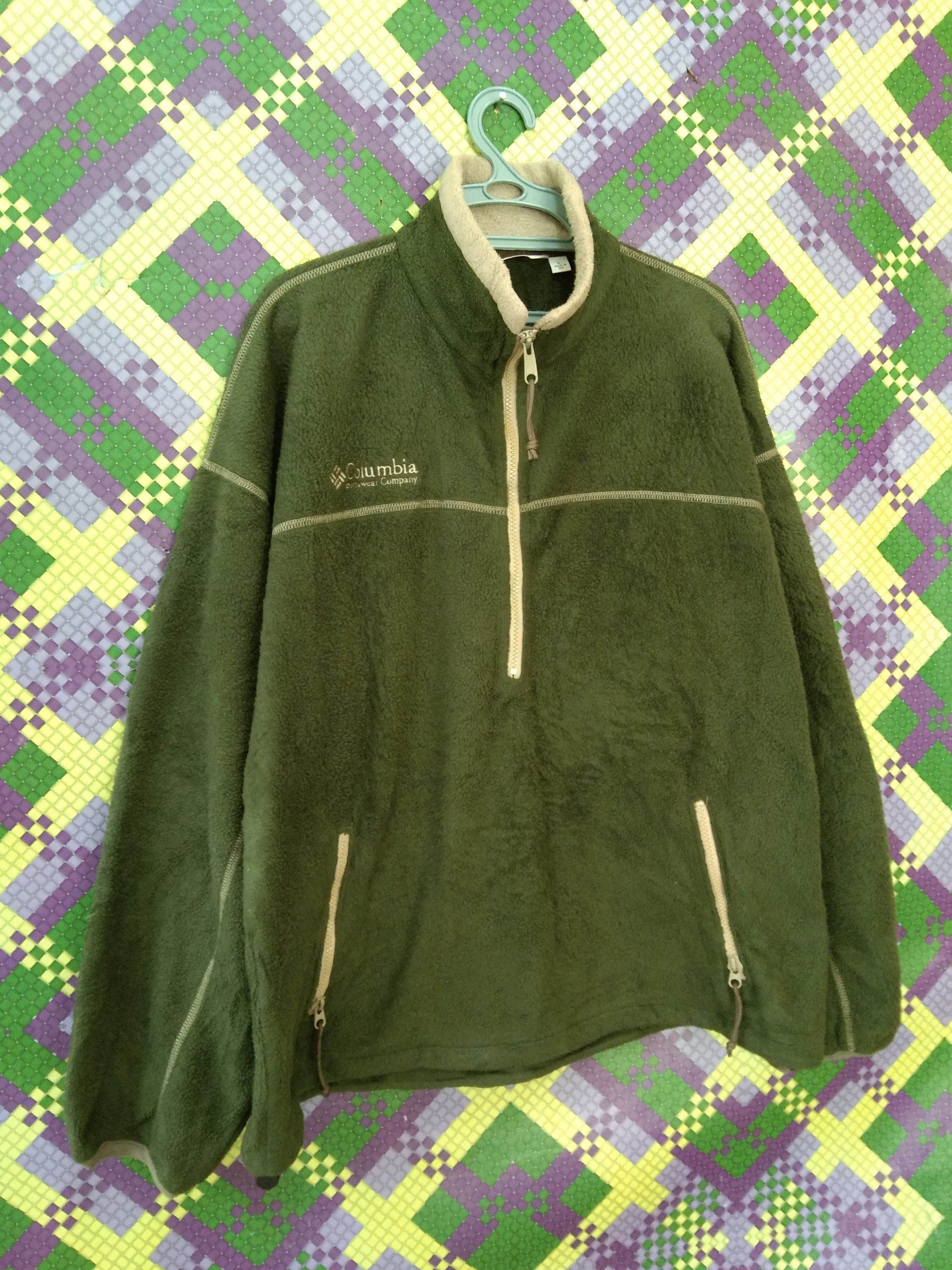 Columbia AW VINTAGE COLUMBIA HALF-ZIPPER FLEECE SWEATER Size US L / EU 52-54 / 3 - 3 Thumbnail