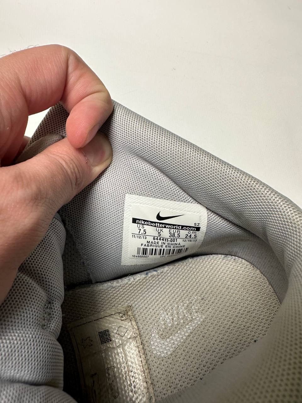 Nike 🔥Nike Dunk Sky Hi Cut Out Silver Sneakers Size US 8.5 / IT 38.5 - 12 Thumbnail