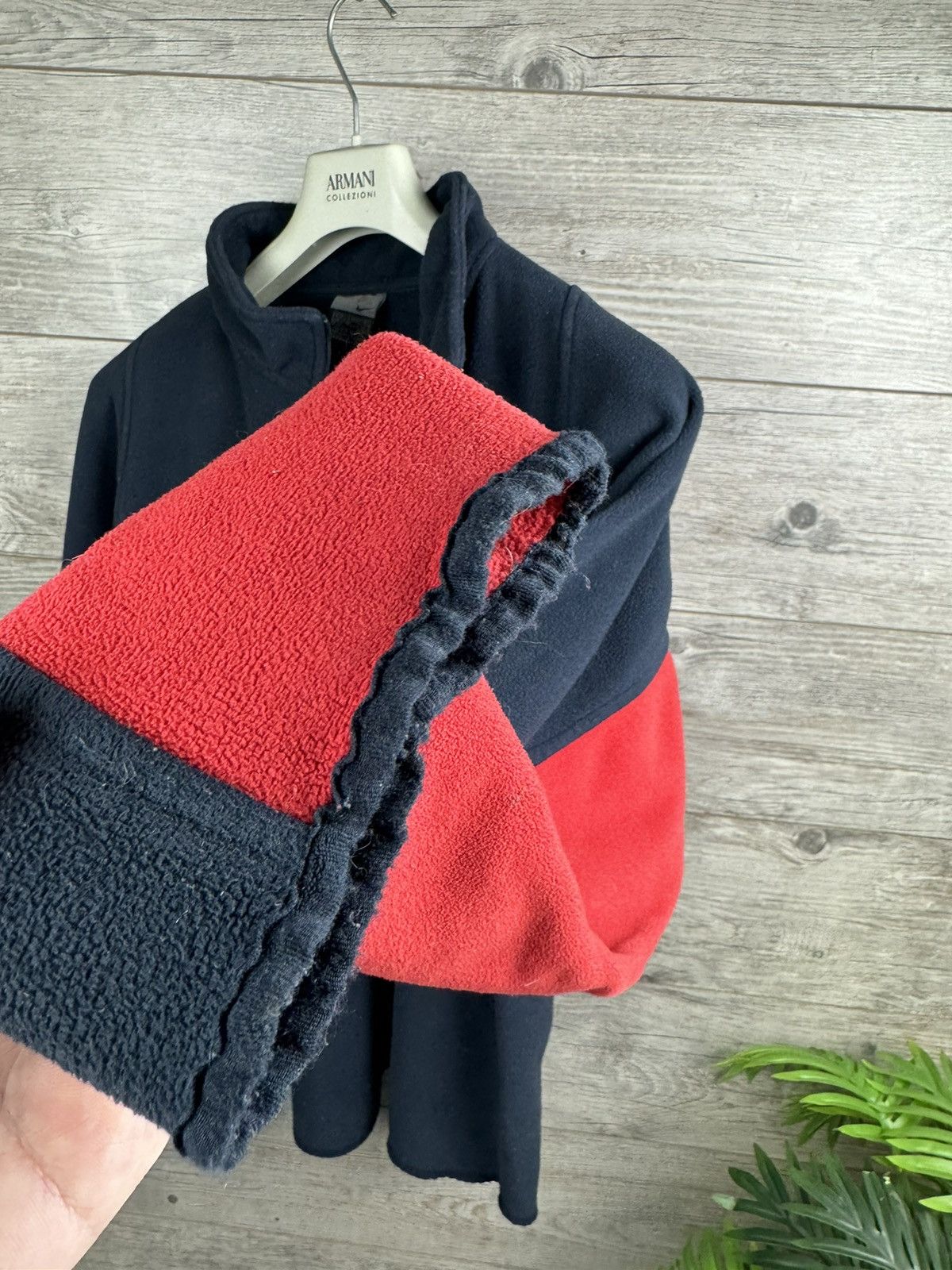 Nike Nike Vintage Rugby Fleece Jacket Y2K Drill style size XXL Size US XXL / EU 58 / 5 - 14 Thumbnail