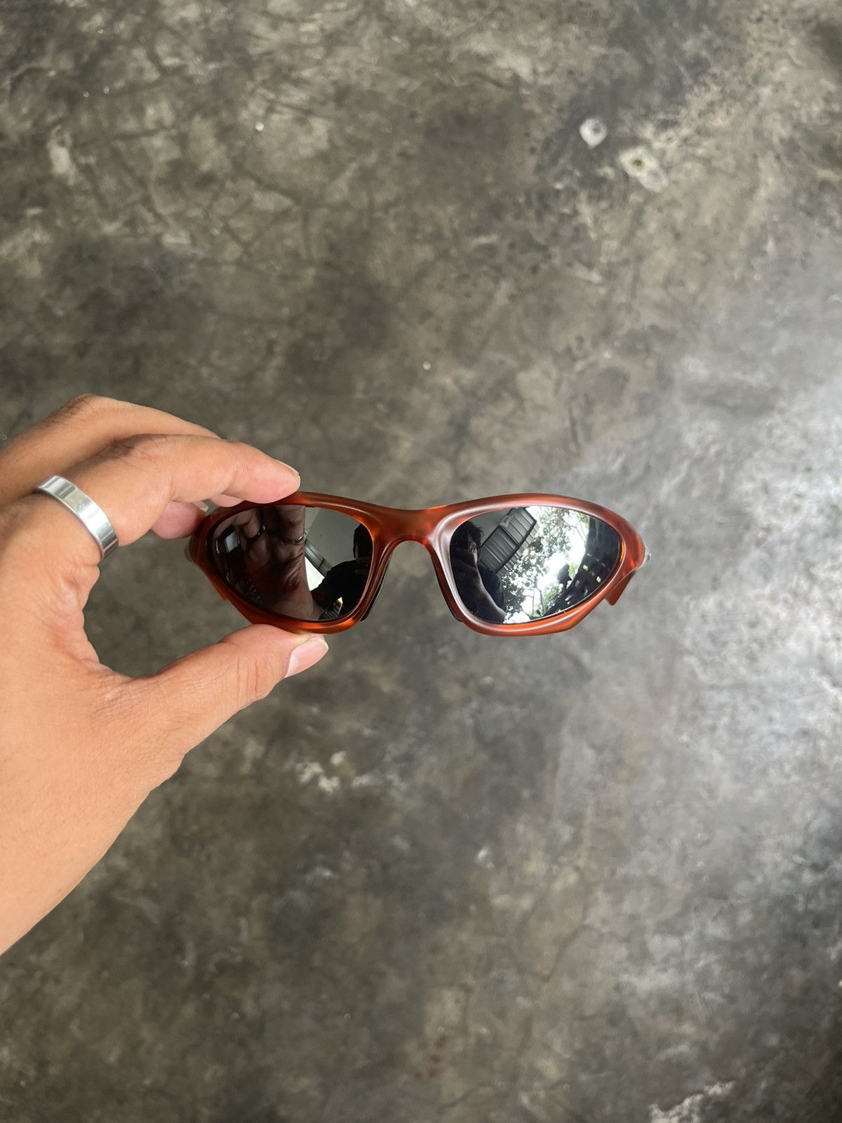 Oakley 2001 Oakley Scar Persimmon black iridium Size ONE SIZE - 8 Thumbnail
