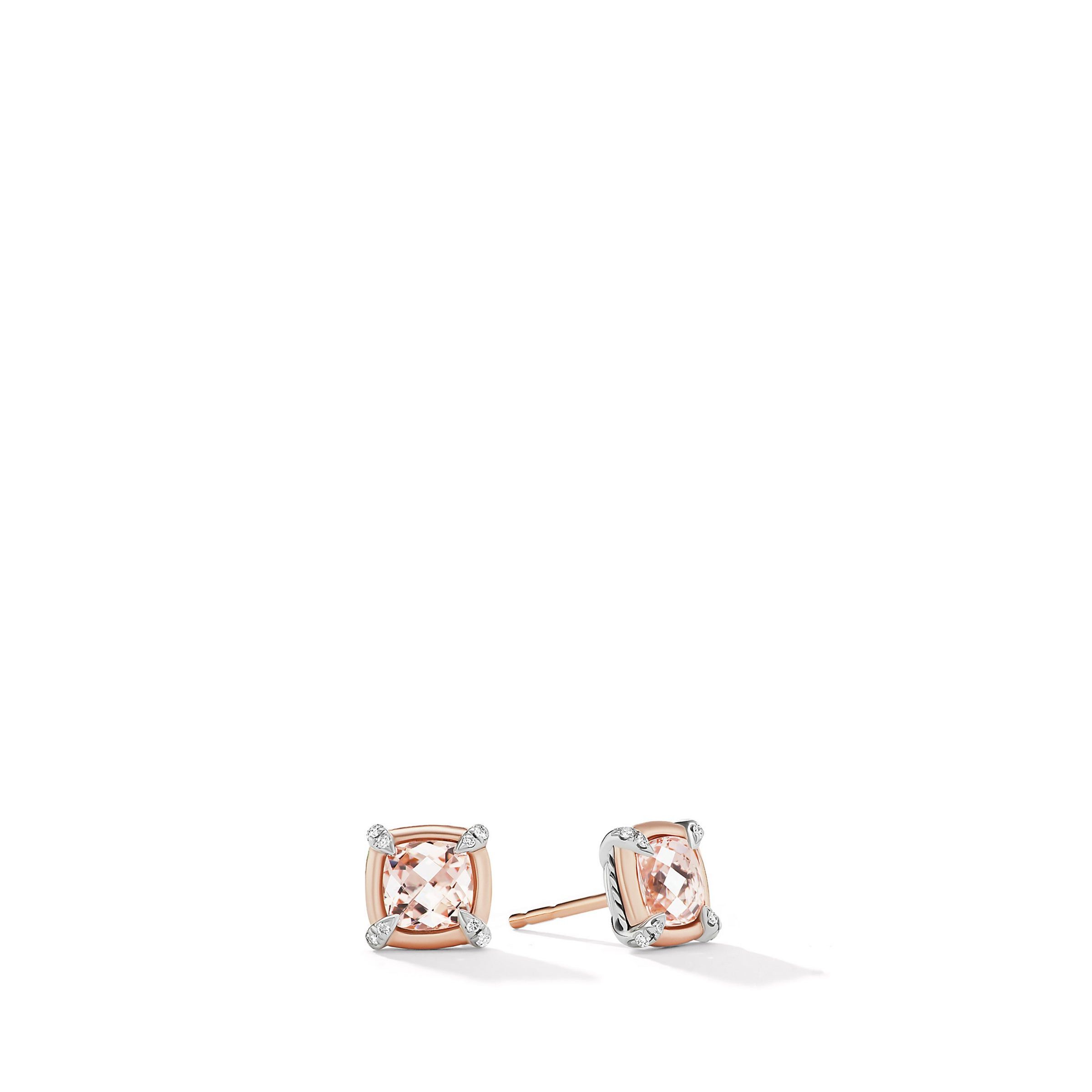 David Yurman o1w1db10525 E17115D Earrings in Silver with 18K Yellow Gold Size ONE SIZE - 1 Thumbnail