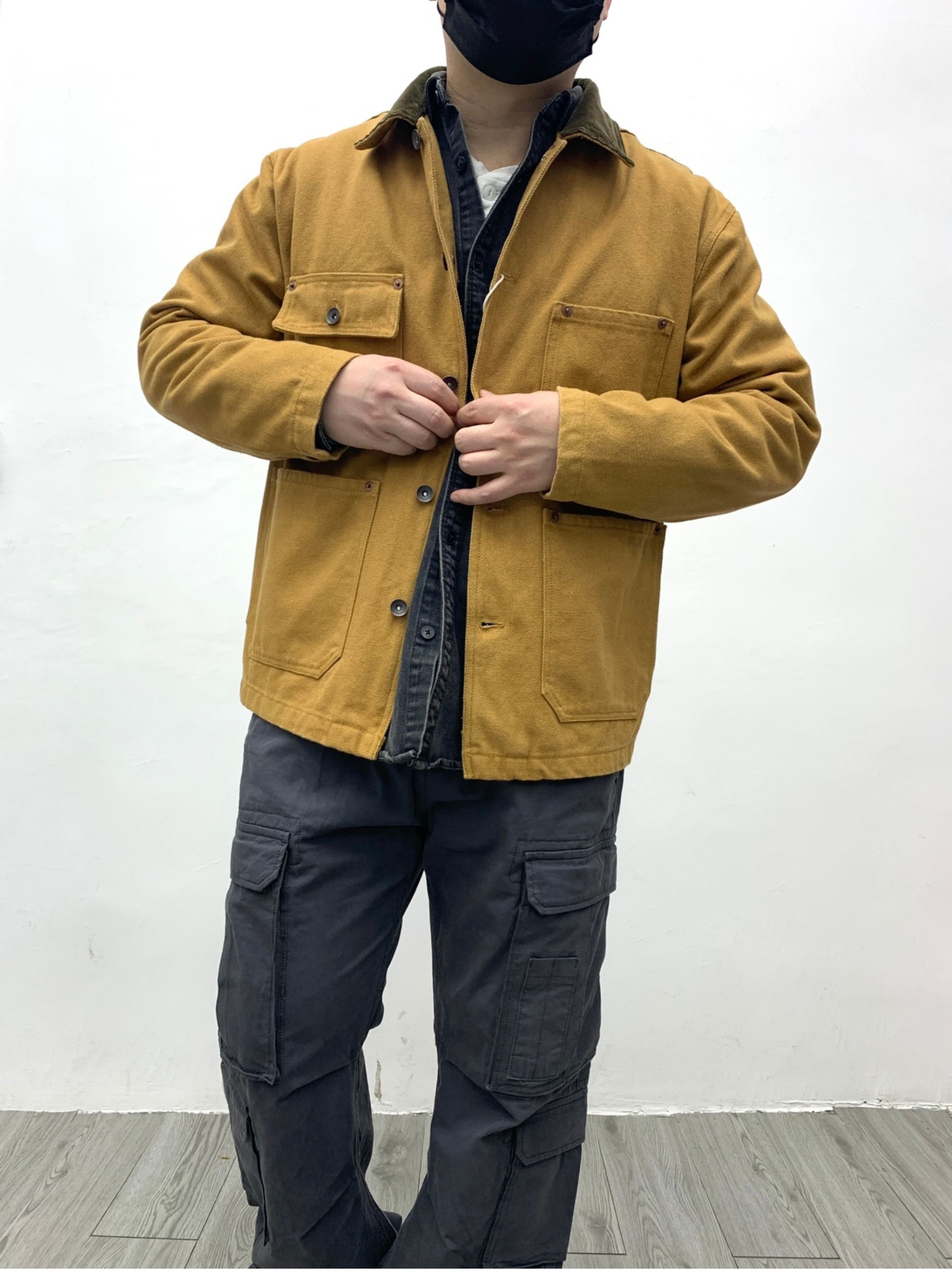 Japanese Brand American Retro Heavyweight Michigan Canvas Multiple Jacket Size US M / EU 48-50 / 2 - 3 Thumbnail