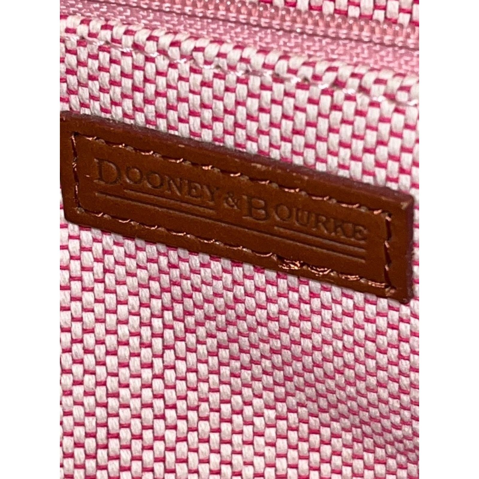 Dooney & Bourke Dooney & Bourke Monogram Canvas Leather Tote Shoulder Bag Size ONE SIZE - 7 Thumbnail