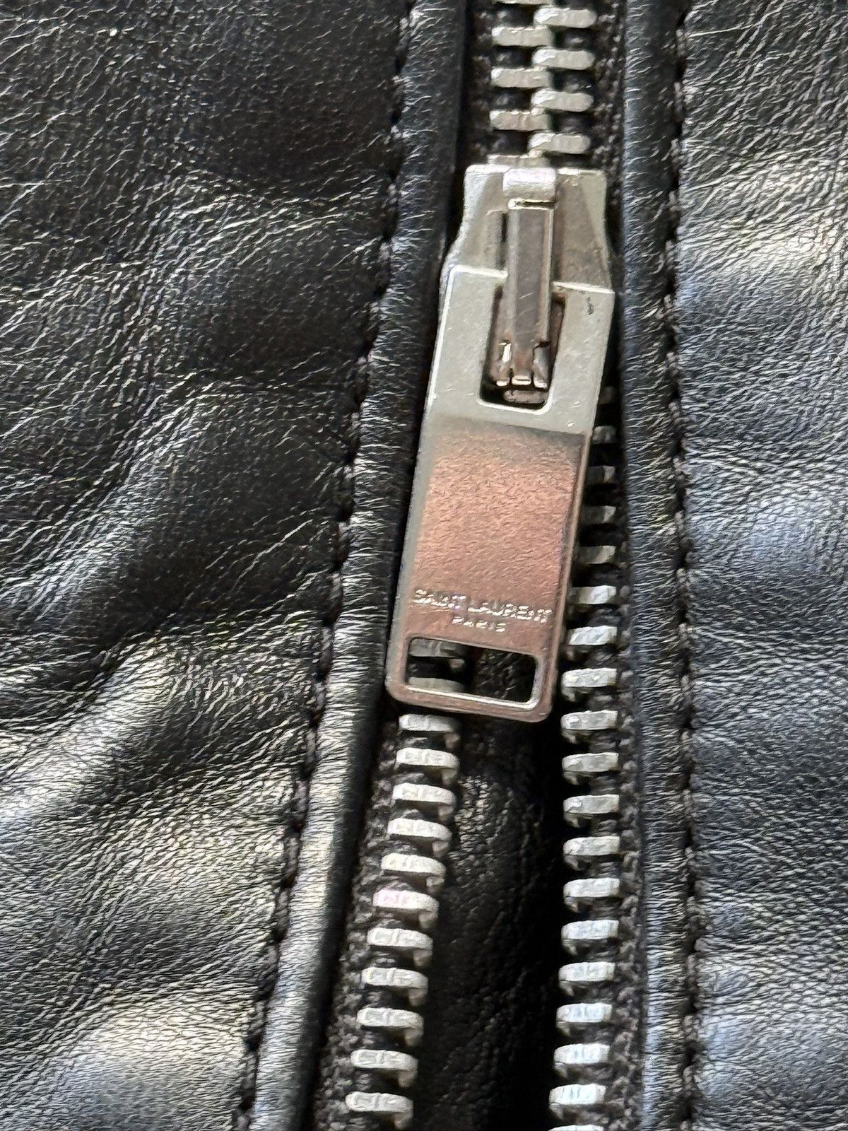 Hedi Slimane × Saint Laurent Paris Holy Grail 2012 Hedi Slimane Field Leather Jacket 52 50 M Size US L / EU 52-54 / 3 - 12 Thumbnail