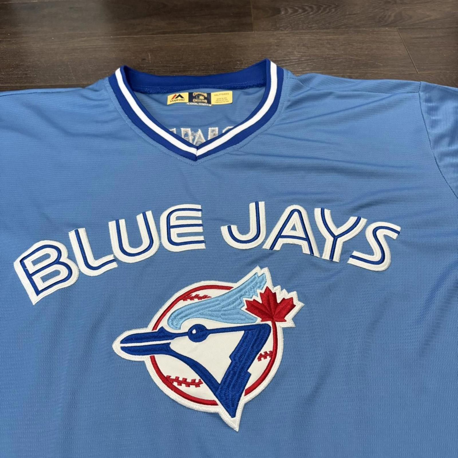 Designer Toronto blue jays troy tulowitzki baseball jersey XXL Size US XXL / EU 58 / 5 - 2 Thumbnail