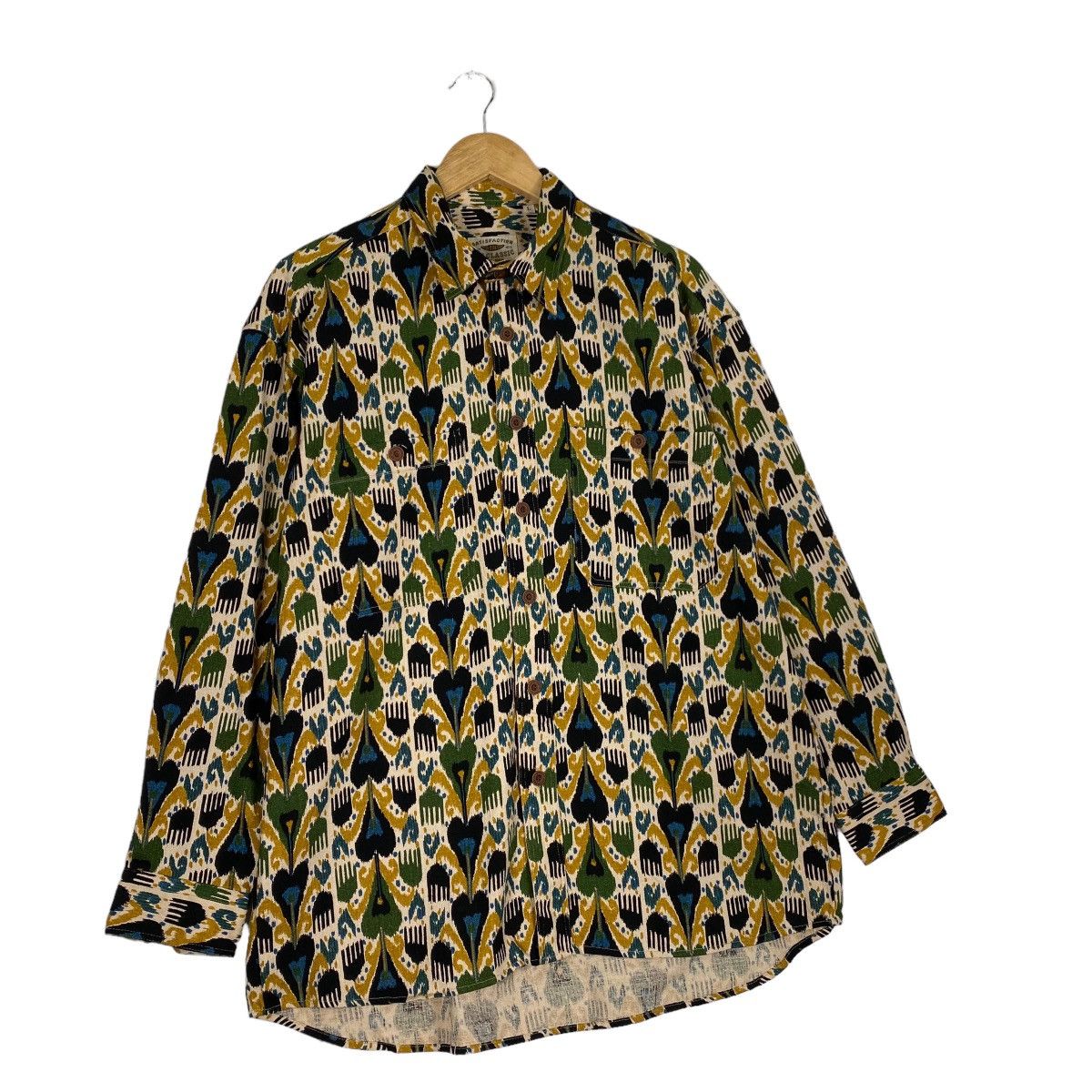 Japanese Brand Vintage JHA collection shirt button up Size US L / EU 52-54 / 3 - 3 Thumbnail