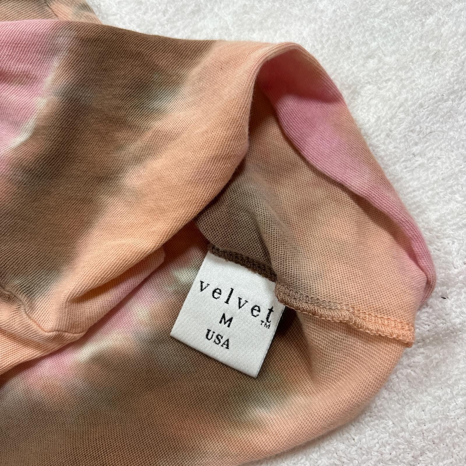 Other y2k soft stretchy tie die blouse top Size M / US 6-8 / IT 42-44 - 5 Thumbnail