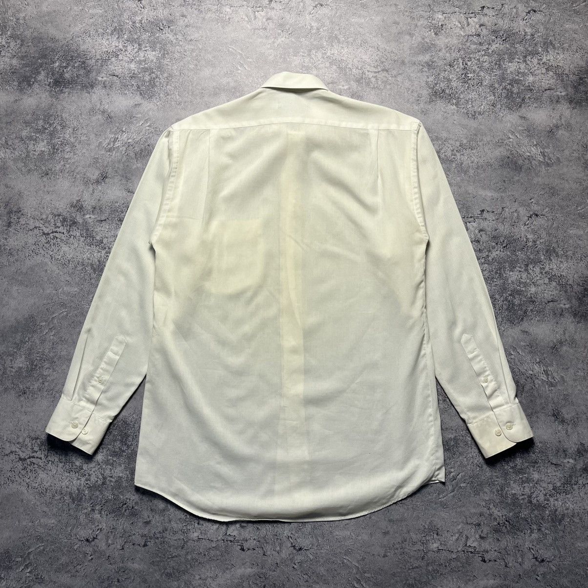 Christian Dior Monsieur Vintage Christian Dior Monsieur White Shirt Button Up Luxury Size US L / EU 52-54 / 3 - 12 Thumbnail