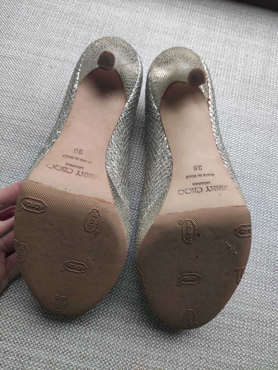 Jimmy Choo Jimmy Choo evening shiny sandals Size US 9 / IT 39 - 5 Thumbnail