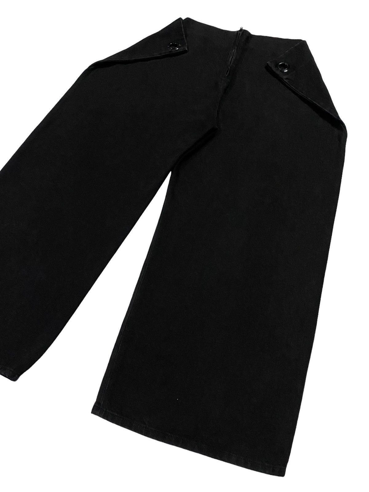 Maison Margiela Maison Margiela Black Baggy Wide Leg Jeans Size 26" / US 2 / IT 38 - 17 Thumbnail