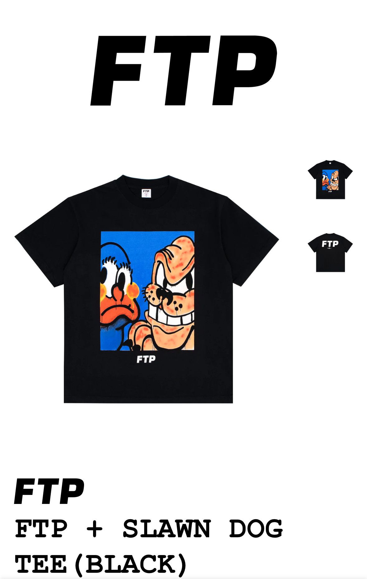 Fuck The Population FTP T shirt Size US M / EU 48-50 / 2 - 1 Thumbnail
