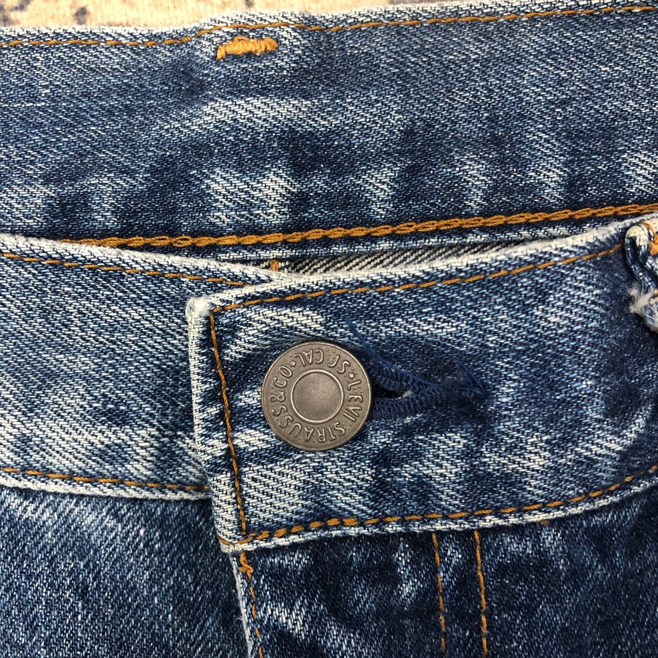 Levi's P749 VTG 502 SELVEDGE LEVI'S JEANS Size US 34 / EU 50 - 4 Thumbnail