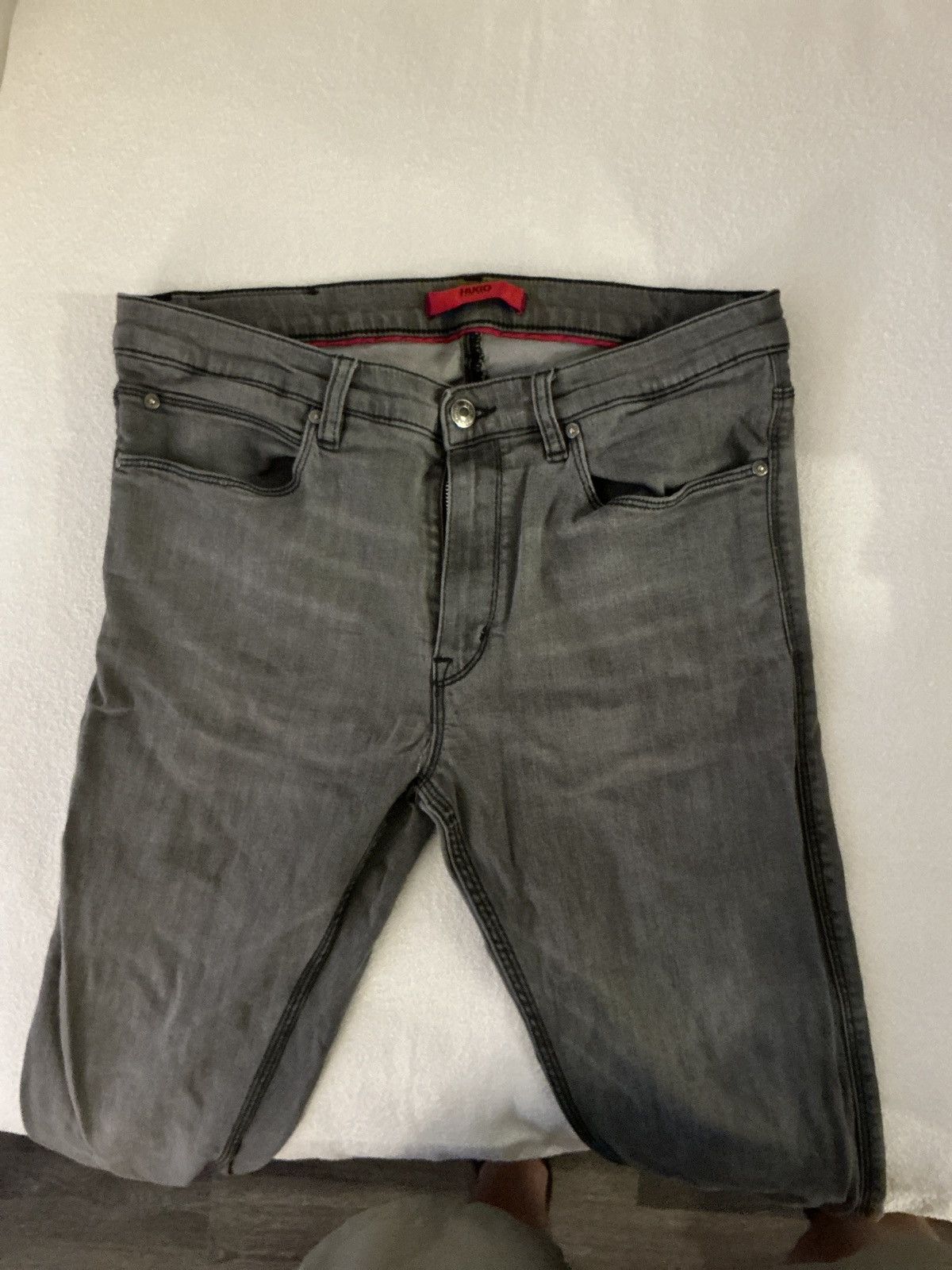 Hugo × Hugo Boss Mens hugo grey Denim. 32 Size US 32 / EU 48 - 1 Thumbnail