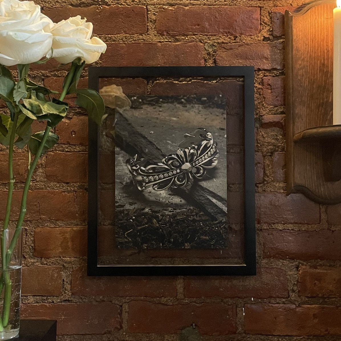 Chrome Hearts Floral Diamond Ring Poster