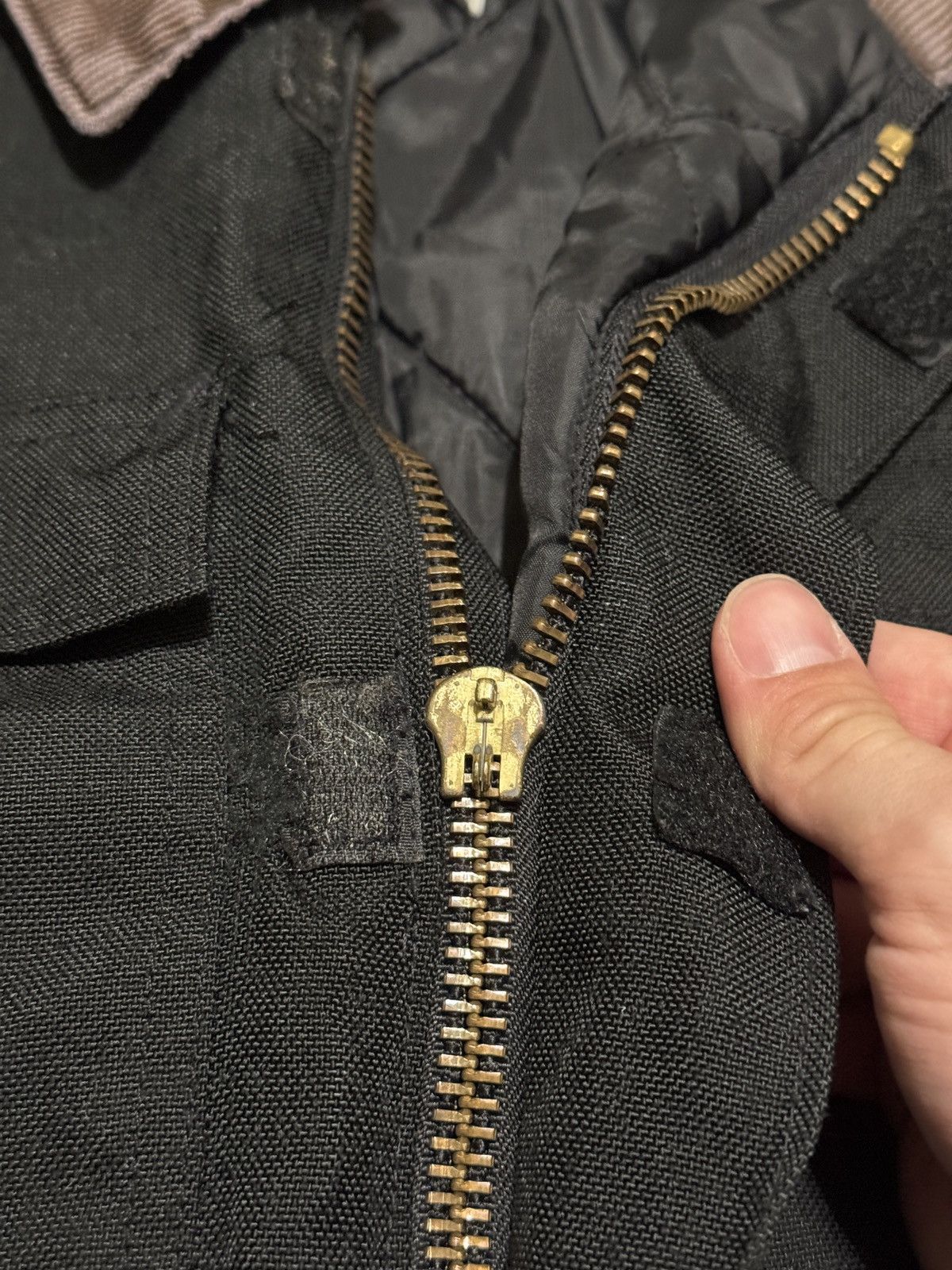 Carhartt Vintage 90s Carhartt Full Zip Black XL Arctic Jacket Size US XL / EU 56 / 4 - 5 Thumbnail