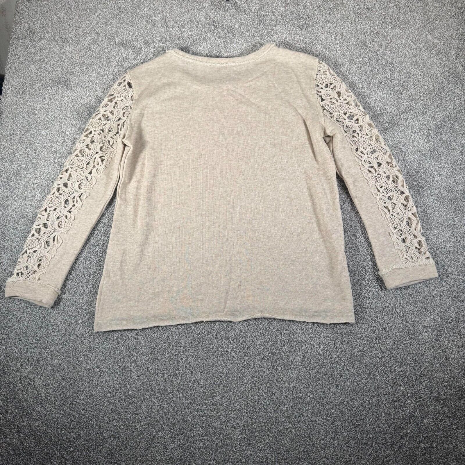 Other Mystree Sweater Large Romantic Lace Boho Chic Cottagecore Size L / US 10 / IT 46 - 10 Thumbnail