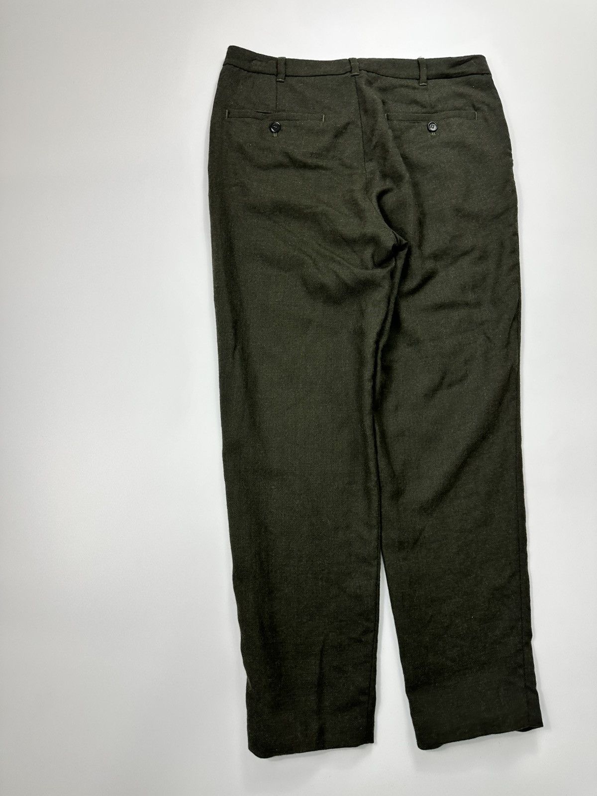 Arket Arket Wool Pants 48 EU Size Casual Green Size US 32 / EU 48 - 9 Thumbnail