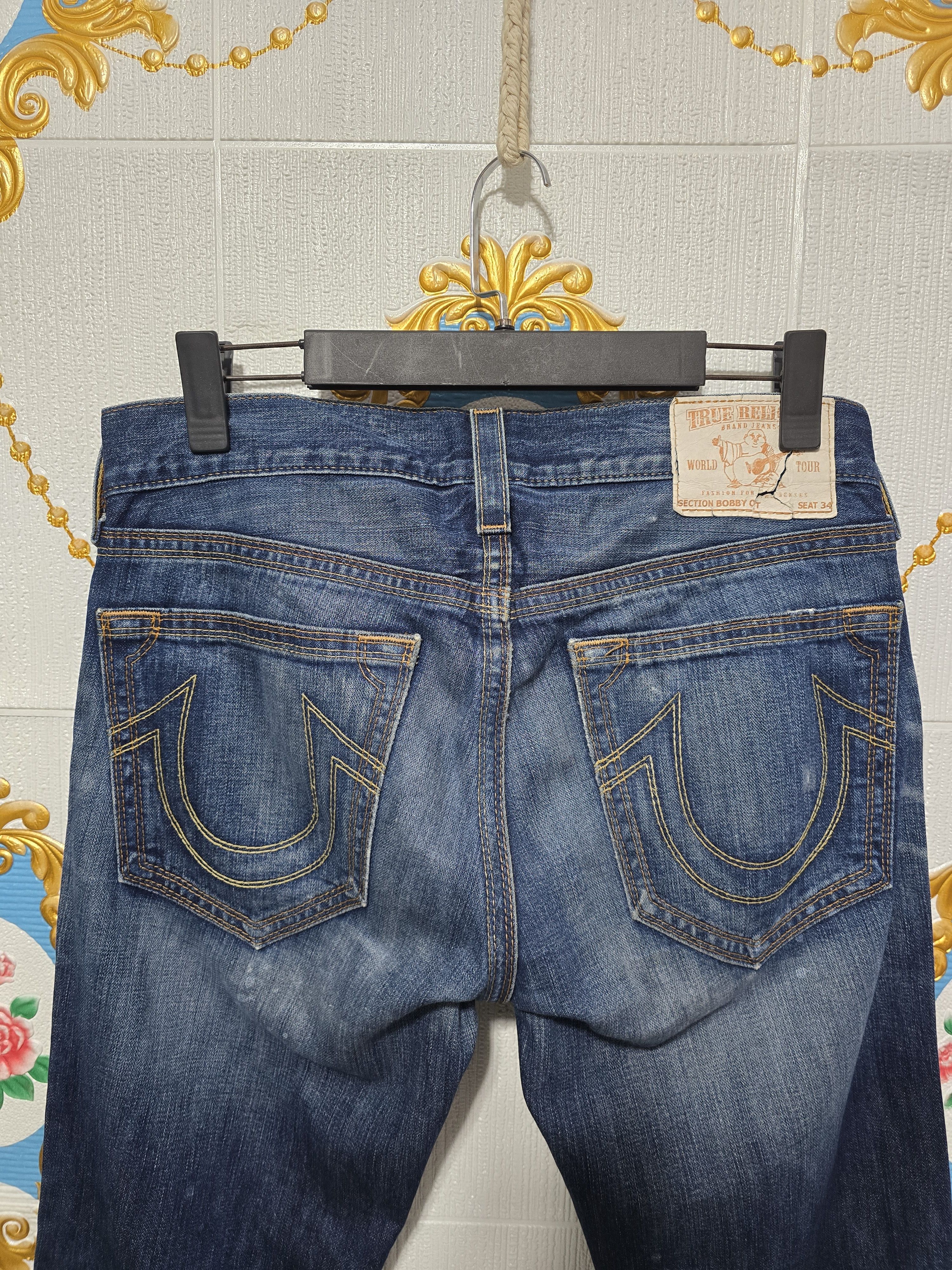 True Religion TRUE True Religion VINTAGE ,Bobby QT jeans w33 made in USA Size US 33 - 9 Thumbnail
