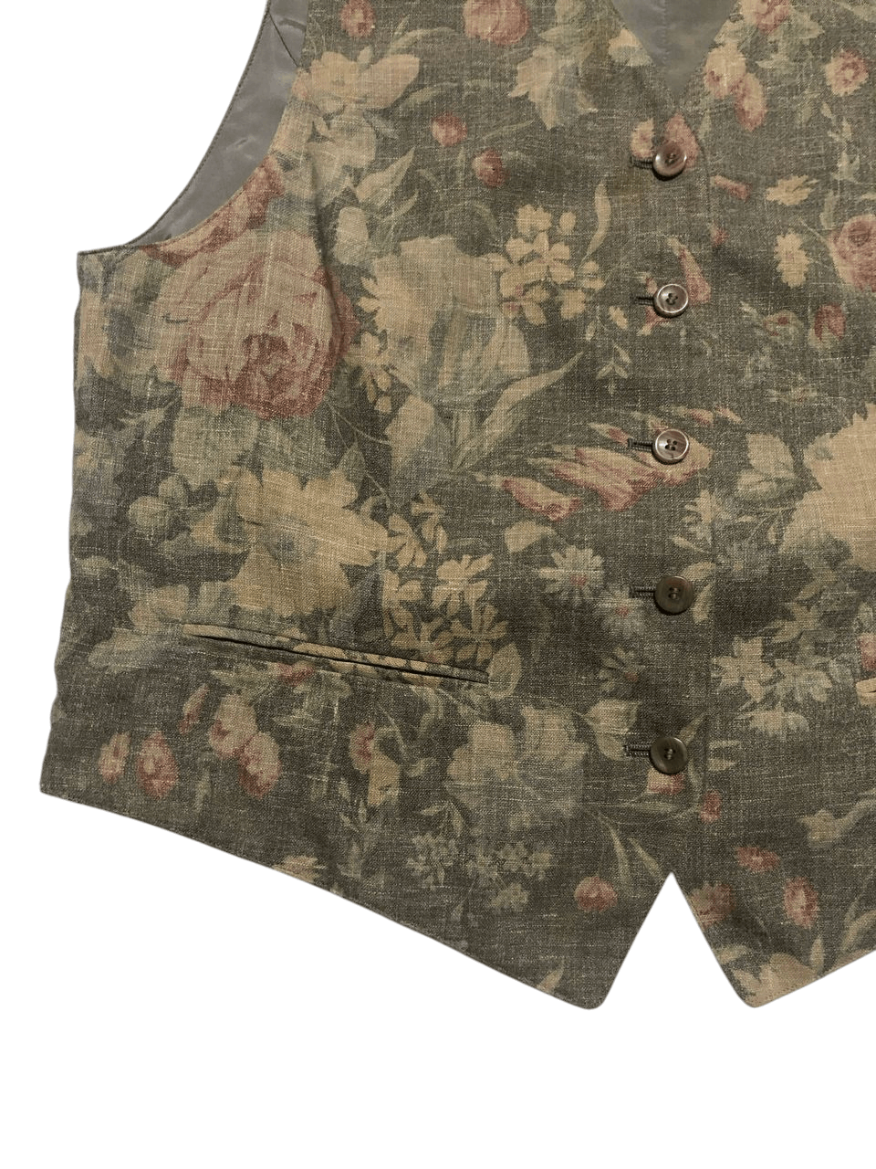 Burberry Vintage Burberrys Vest Florals Rare Design Made in Italy Size US M / EU 48-50 / 2 - 5 Thumbnail
