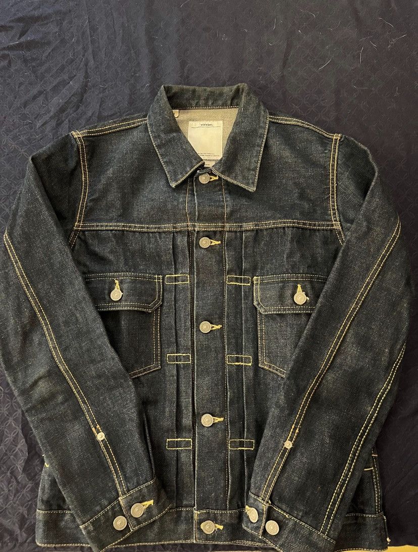 Visvim VISVIM unwash Denim Jacket 101 | Grailed