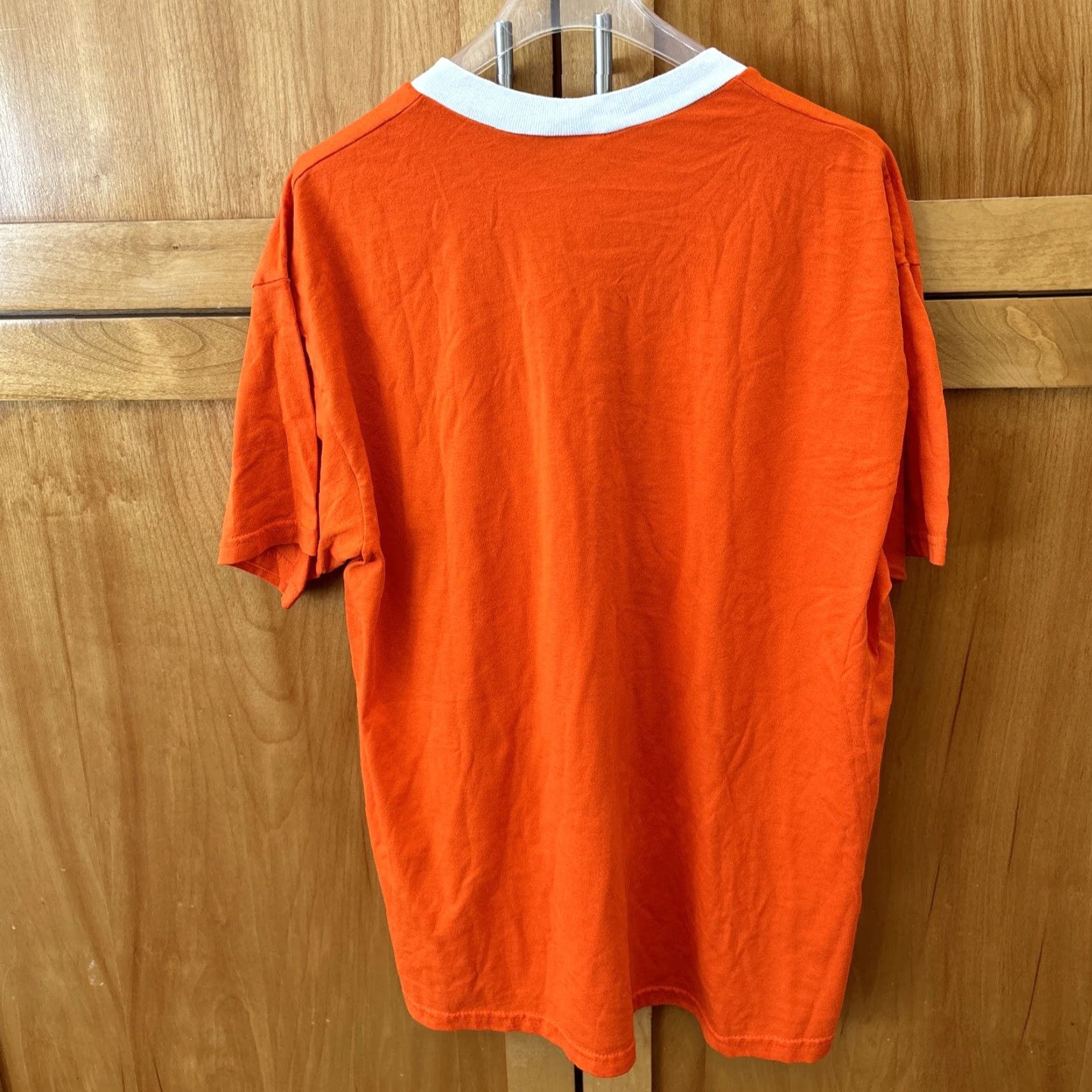 Vintage VINTAGE Oneita Power Tiger Cubs BSA Tee Shirt Men XL Cotton Blend Stretch Shirt 90s Cubs Tiger Cubs BSA Graphic Print Mens XL Orange Size US XL / EU 56 / 4 - 8 Thumbnail