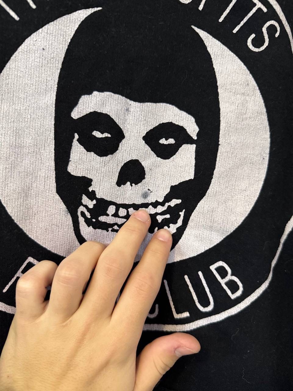 Band Tees THE MISFITS FIEND CLUB HOODIE 90s Size US XL / EU 56 / 4 - 5 Thumbnail