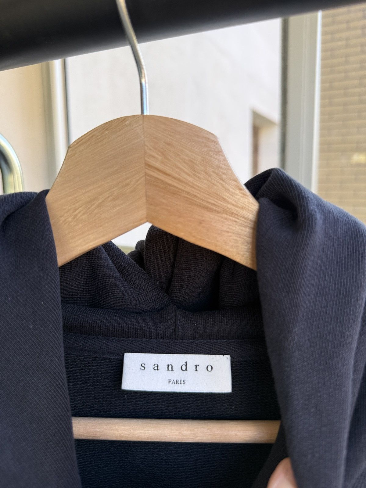 Sandro Sandro Paris Embroidered Logo Hoodie Size US S / EU 44-46 / 1 - 3 Thumbnail