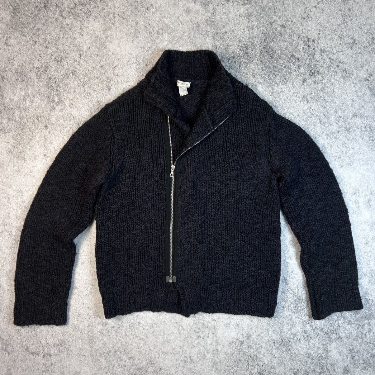 Dries Van Noten !extremely rare Dries Van Noten wool and mohair zip cardigan Size US L / EU 52-54 / 3 - 4 Thumbnail