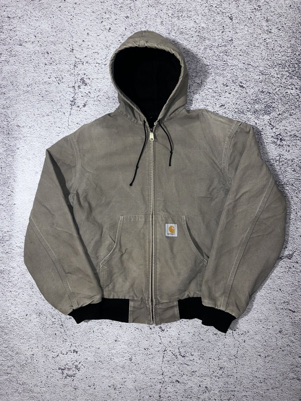 Carhartt Carhartt Detroit Work Active 80s Jacket Hooded Canvas Work Size US M / EU 48-50 / 2 - 3 Thumbnail