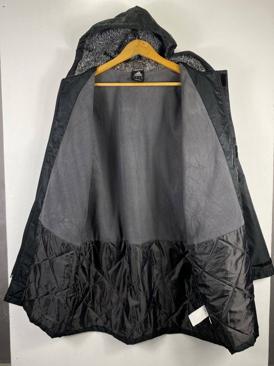 Adidas adidas long jacket big logo back embroided Size US S / EU 44-46 / 1 - 9 Thumbnail