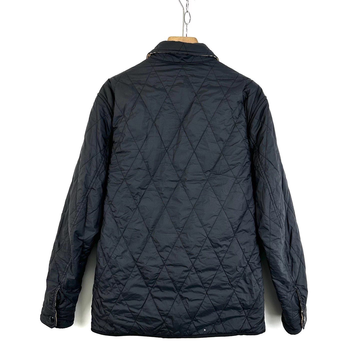 Burberry Burberry Reversible Black Check Collar Jacket 50 Size US M / EU 48-50 / 2 - 3 Thumbnail