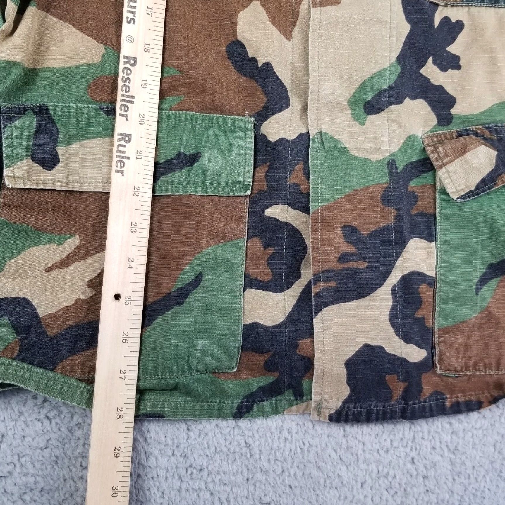 Vintage US Military Air Force Combat Field Shirt M Command Parachutist Patches Shirt Mens Medium Camouflage Vintage Size US M / EU 48-50 / 2 - 4 Thumbnail