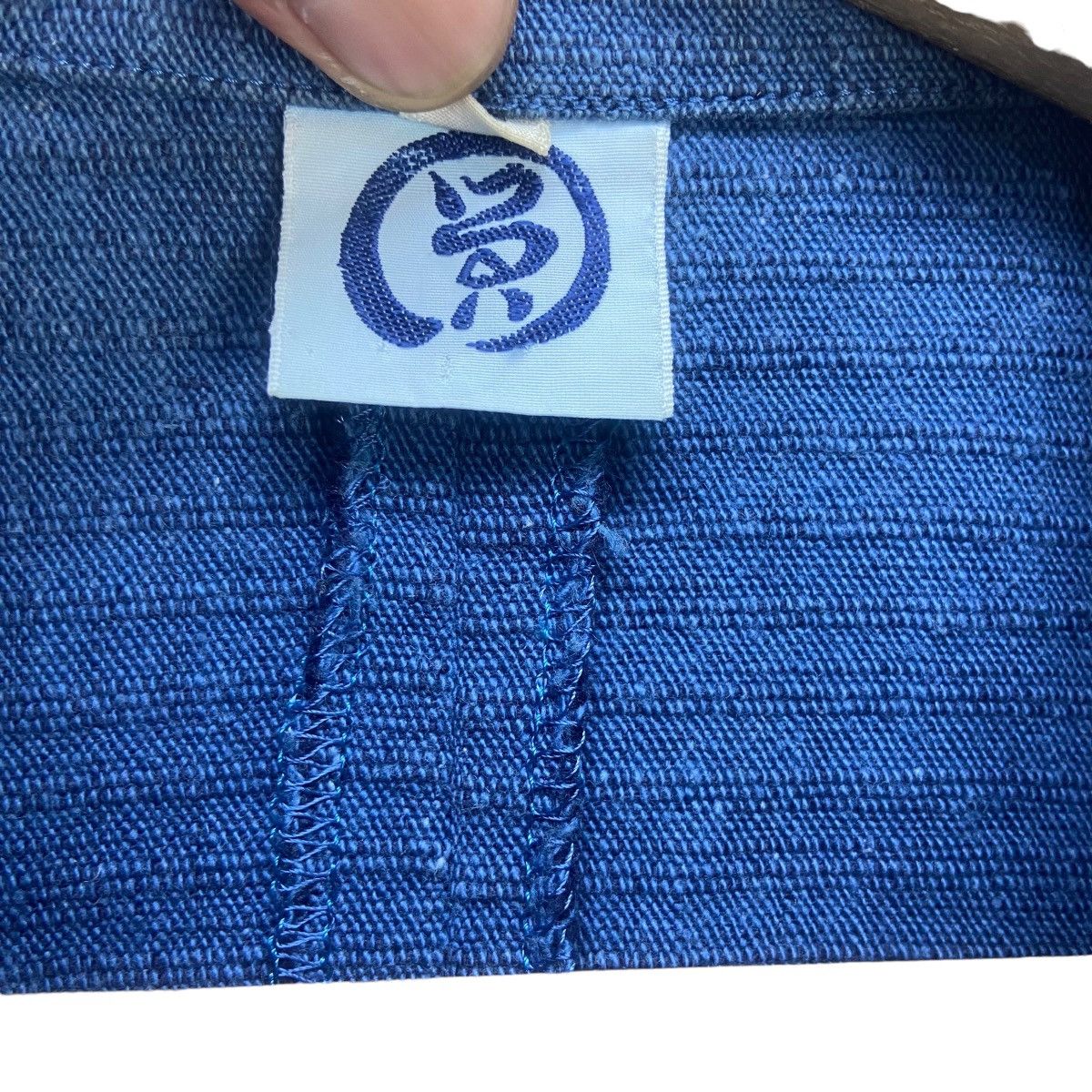 Japanese Brand Japanese Traditional Sashiko Kendo Kurama Print Buttonlesss Size US S / EU 44-46 / 1 - 13 Thumbnail