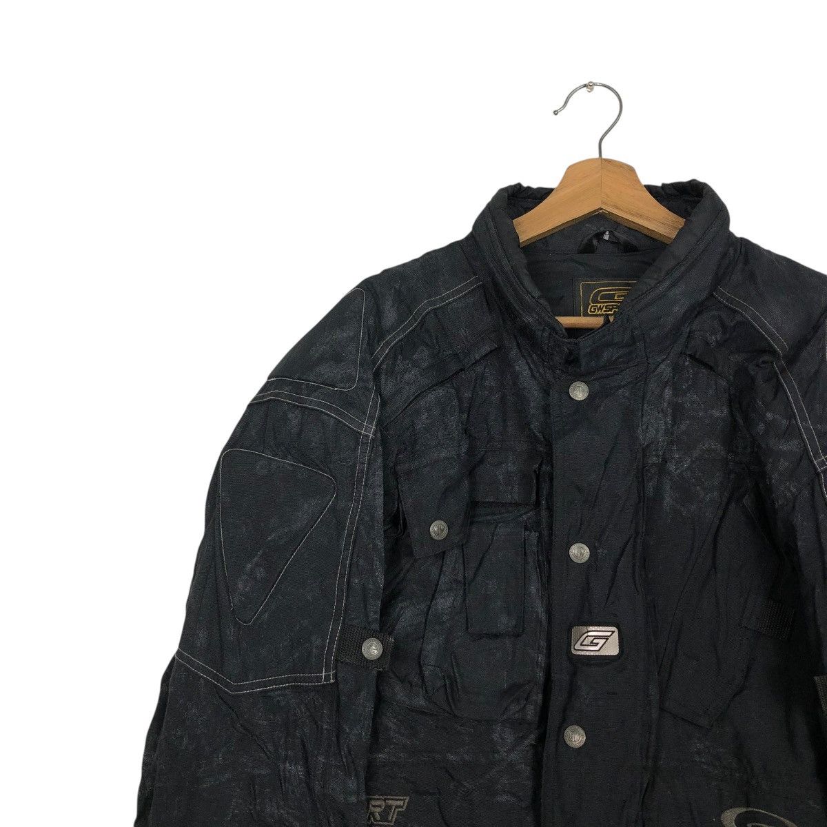 Japanese Brand 🔥VINTAGE BOMBER RACING MOTORCYCLE JACKET GW SPORT GOLDWIN Size US M / EU 48-50 / 2 - 9 Thumbnail