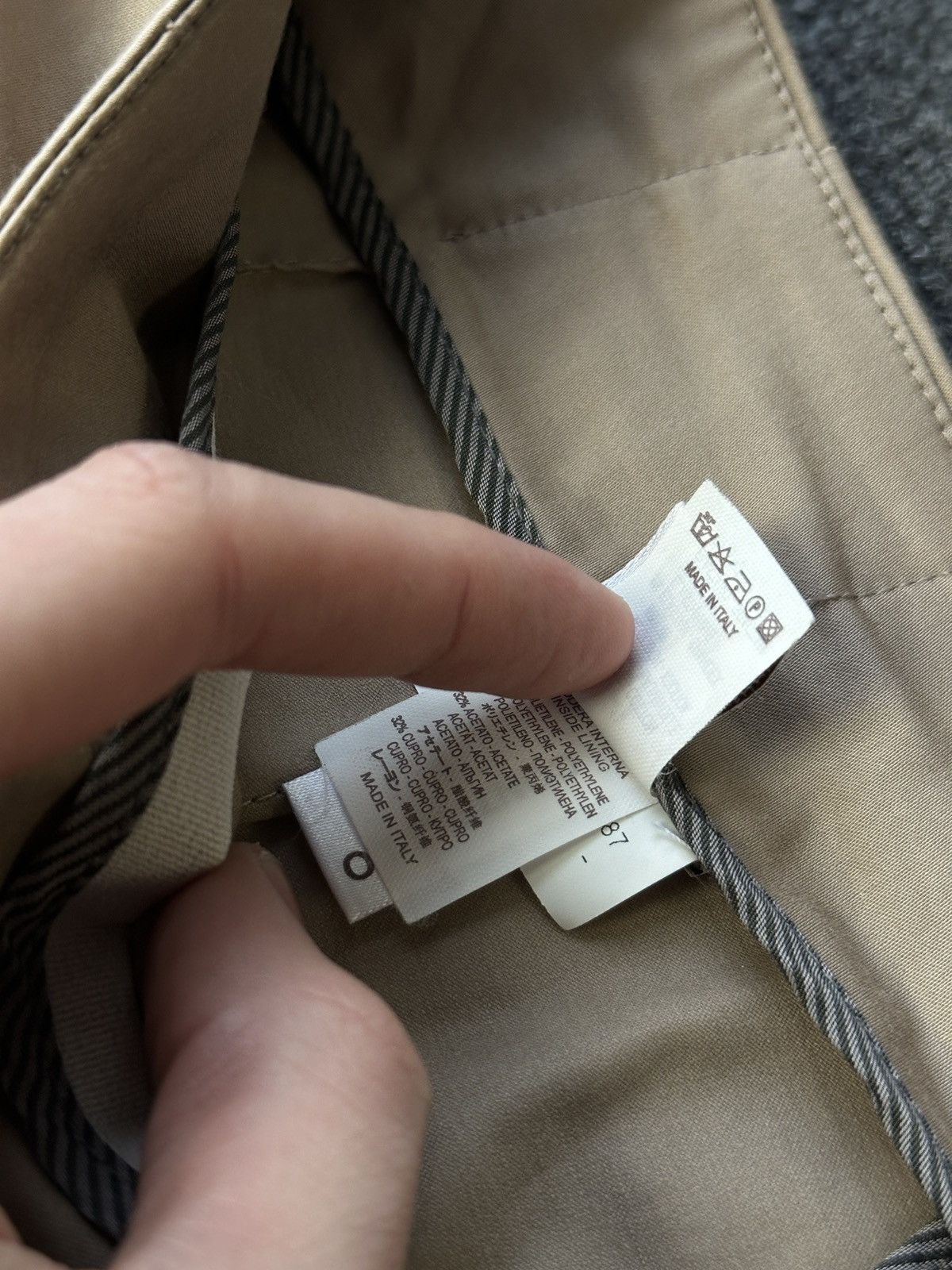 Brunello Cucinelli 🚨 BRUNELLO CUCINELLI BEIGE WOMEN LUXURY PANTS RARE Size 28" / US 6 / IT 42 - 6 Thumbnail