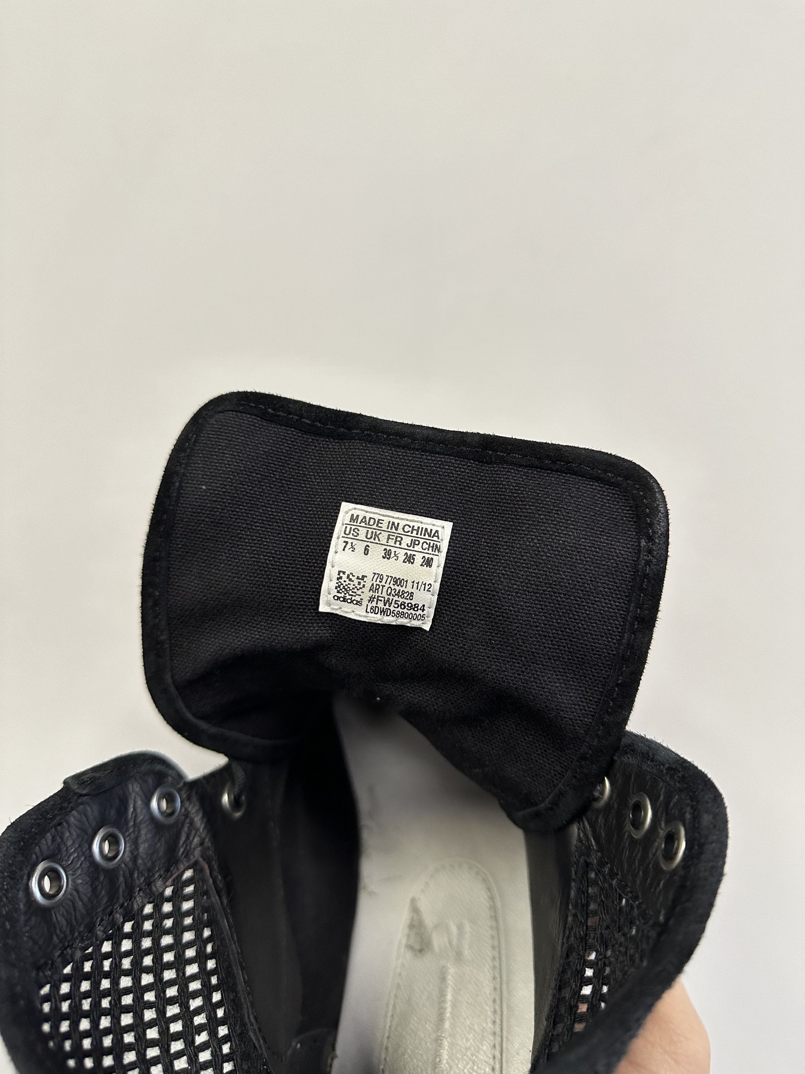 Adidas Y-3 Yohji Yamamoto Adidas Hi Top Sneakers 6004AC Size US 7.5 / IT 37.5 - 7 Thumbnail