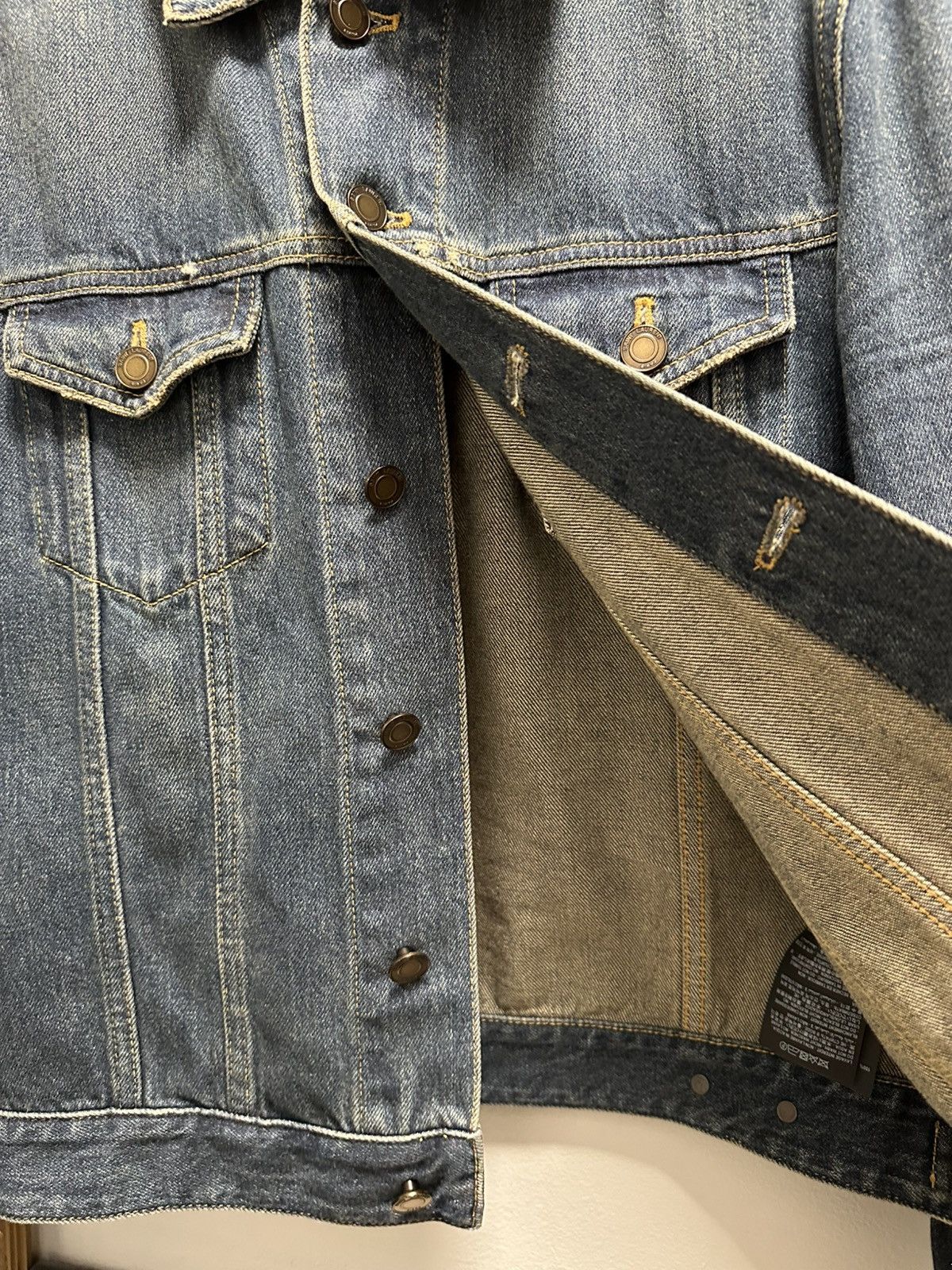 Saint Laurent Paris Saint Laurent Fitted Denim Jacket Size US M / EU 48-50 / 2 - 6 Thumbnail