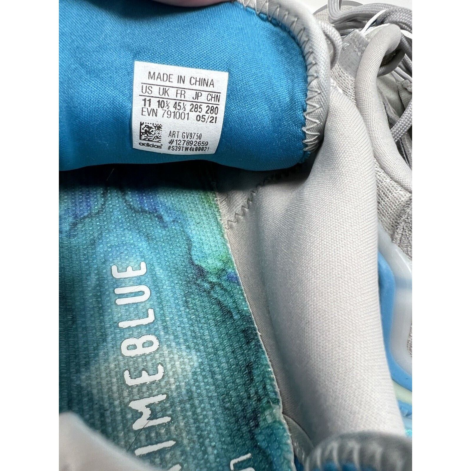 Adidas adidas Primeblue Grey Sonic Aqua 11 GV9750 Boost Golf Size US 11 / EU 44 - 6 Thumbnail