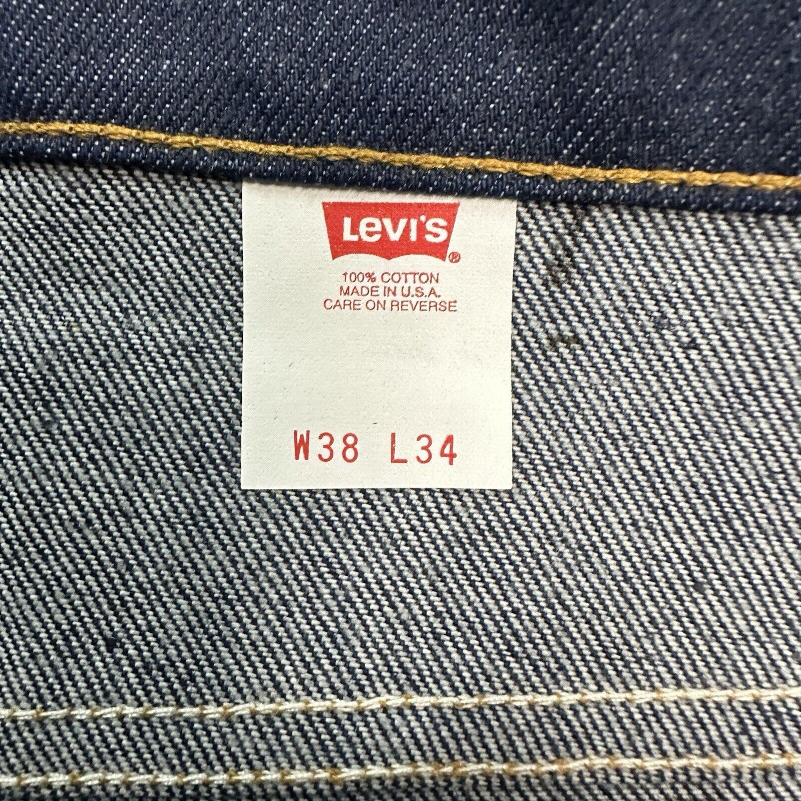 Levi's × Vintage Vintage 90s Levi’s 517 Bootcut Dark Wash Denim Jeans 38x34 Size US 38 / EU 54 - 7 Thumbnail