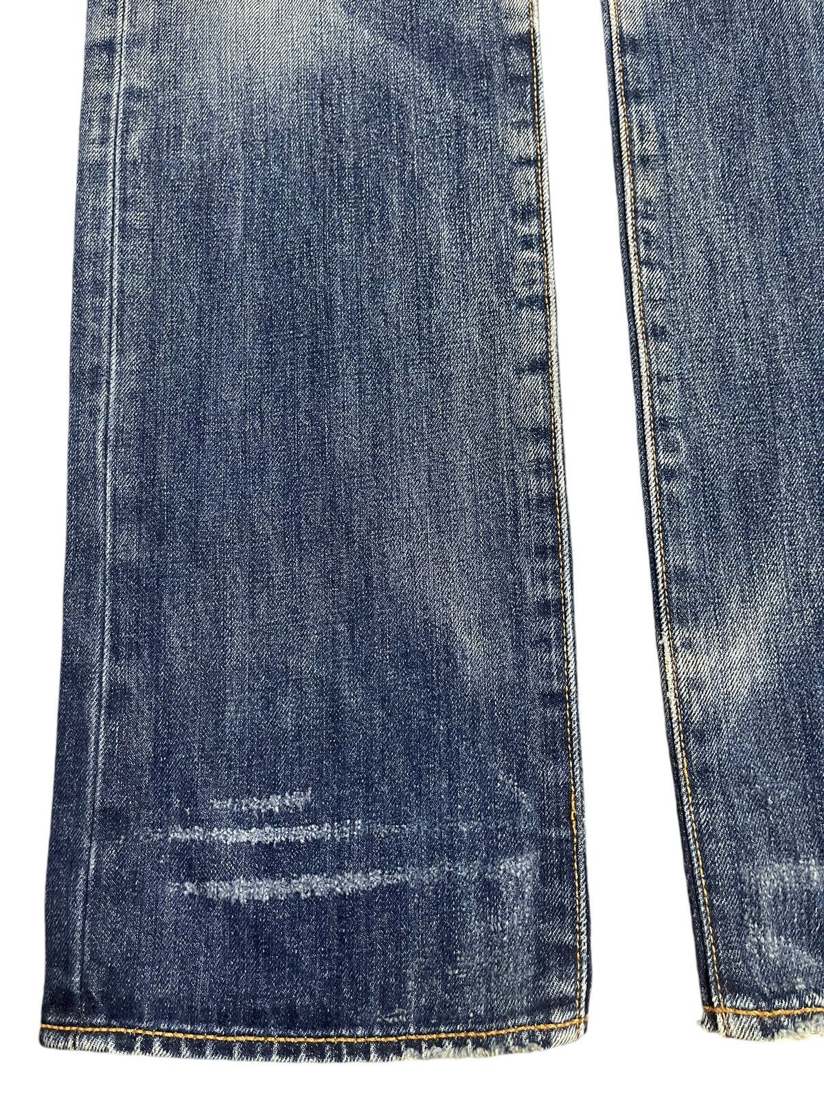 Levi's Levis 501 Blue Faded Wash Distressed Style Jeans Size US 29 - 7 Thumbnail