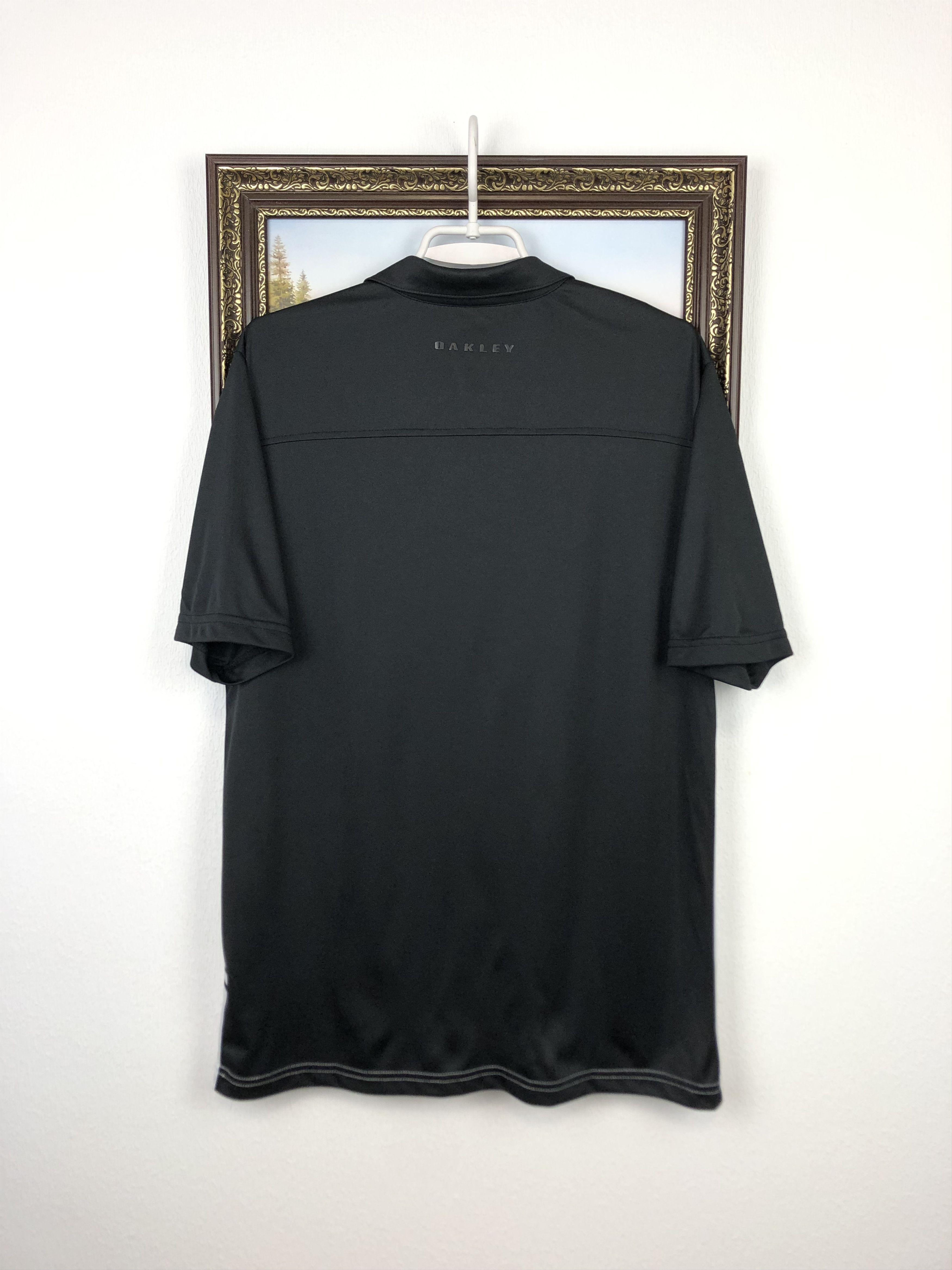Oakley Oakley Polo Sport Shirt Black White RunY2K Drill Tee Size US L / EU 52-54 / 3 - 9 Thumbnail